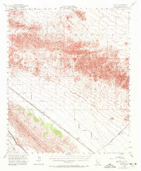 Acolita California Historical topographic map, 1:62500 scale, 15 X 15 Minute, Year 1953