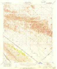 Acolita California Historical topographic map, 1:62500 scale, 15 X 15 Minute, Year 1953