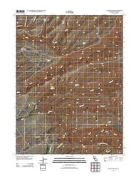 Acorn Hollow California Historical topographic map, 1:24000 scale, 7.5 X 7.5 Minute, Year 2012