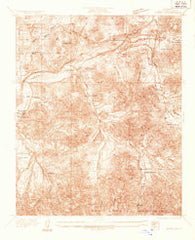 Acton California Historical topographic map, 1:24000 scale, 7.5 X 7.5 Minute, Year 1934
