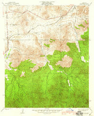 Acton California Historical topographic map, 1:24000 scale, 7.5 X 7.5 Minute, Year 1939