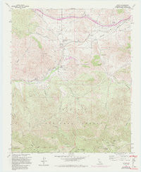 Acton California Historical topographic map, 1:24000 scale, 7.5 X 7.5 Minute, Year 1959
