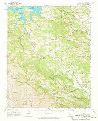 Adelaida California Historical topographic map, 1:62500 scale, 15 X 15 Minute, Year 1961