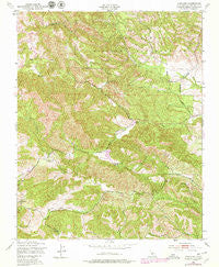 Adelaida California Historical topographic map, 1:24000 scale, 7.5 X 7.5 Minute, Year 1948