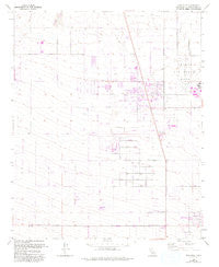 Adelanto California Historical topographic map, 1:24000 scale, 7.5 X 7.5 Minute, Year 1956