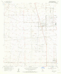 Adelanto California Historical topographic map, 1:24000 scale, 7.5 X 7.5 Minute, Year 1956