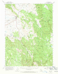 Adin California Historical topographic map, 1:62500 scale, 15 X 15 Minute, Year 1962