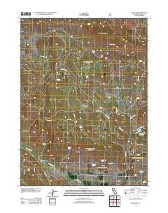Adin Pass California Historical topographic map, 1:24000 scale, 7.5 X 7.5 Minute, Year 2012
