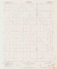 Adobe Mountain California Historical topographic map, 1:24000 scale, 7.5 X 7.5 Minute, Year 1955