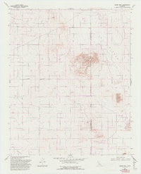 Adobe Mountain California Historical topographic map, 1:24000 scale, 7.5 X 7.5 Minute, Year 1955