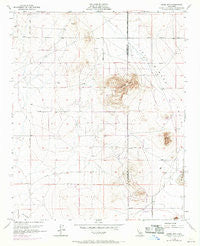 Adobe Mtn California Historical topographic map, 1:24000 scale, 7.5 X 7.5 Minute, Year 1955