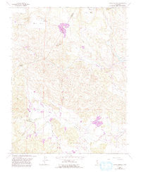 Aetna Springs California Historical topographic map, 1:24000 scale, 7.5 X 7.5 Minute, Year 1958
