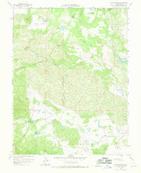 Aetna Springs California Historical topographic map, 1:24000 scale, 7.5 X 7.5 Minute, Year 1958