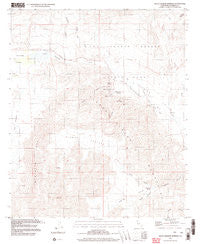 Agua Caliente Springs California Historical topographic map, 1:24000 scale, 7.5 X 7.5 Minute, Year 1997