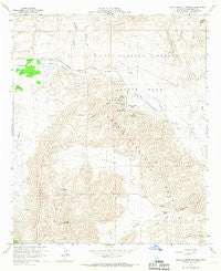 Agua Caliente Springs California Historical topographic map, 1:24000 scale, 7.5 X 7.5 Minute, Year 1959
