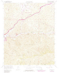 Agua Dulce California Historical topographic map, 1:24000 scale, 7.5 X 7.5 Minute, Year 1960