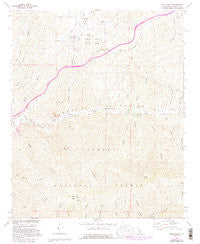 Agua Dulce California Historical topographic map, 1:24000 scale, 7.5 X 7.5 Minute, Year 1960