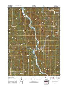 Ah Pah Ridge California Historical topographic map, 1:24000 scale, 7.5 X 7.5 Minute, Year 2012