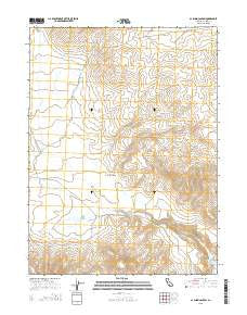 Al Shinn Canyon California Current topographic map, 1:24000 scale, 7.5 X 7.5 Minute, Year 2015