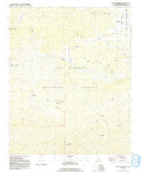Alamo Mountain California Historical topographic map, 1:24000 scale, 7.5 X 7.5 Minute, Year 1991