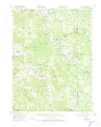 Alderpoint California Historical topographic map, 1:62500 scale, 15 X 15 Minute, Year 1949