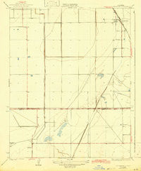 Allensworth California Historical topographic map, 1:31680 scale, 7.5 X 7.5 Minute, Year 1929