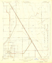 Alpaugh California Historical topographic map, 1:31680 scale, 7.5 X 7.5 Minute, Year 1929