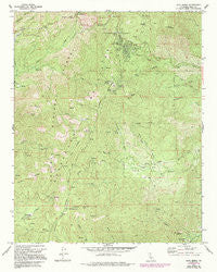 Alta Sierra California Historical topographic map, 1:24000 scale, 7.5 X 7.5 Minute, Year 1972