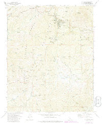 Alta Sierra California Historical topographic map, 1:24000 scale, 7.5 X 7.5 Minute, Year 1972