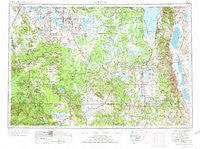 Alturas California Historical topographic map, 1:250000 scale, 1 X 2 Degree, Year 1954