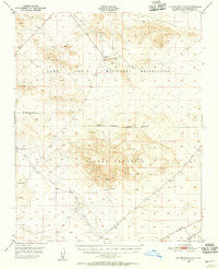Alvord Mountain California Historical topographic map, 1:62500 scale, 15 X 15 Minute, Year 1948