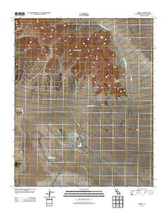 Amboy California Historical topographic map, 1:24000 scale, 7.5 X 7.5 Minute, Year 2012