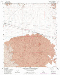 Amboy Crater California Historical topographic map, 1:24000 scale, 7.5 X 7.5 Minute, Year 1954