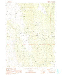 Ambrose Valley California Historical topographic map, 1:24000 scale, 7.5 X 7.5 Minute, Year 1990