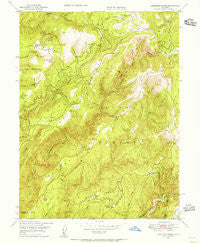 American House California Historical topographic map, 1:24000 scale, 7.5 X 7.5 Minute, Year 1948