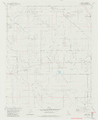 Anza California Historical topographic map, 1:24000 scale, 7.5 X 7.5 Minute, Year 1981