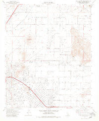 Apple Valley North California Historical topographic map, 1:24000 scale, 7.5 X 7.5 Minute, Year 1970