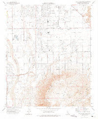 Apple Valley South California Historical topographic map, 1:24000 scale, 7.5 X 7.5 Minute, Year 1971