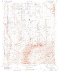 Apple Valley South California Historical topographic map, 1:24000 scale, 7.5 X 7.5 Minute, Year 1971