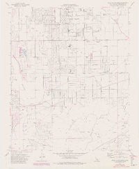 Apple Valley South California Historical topographic map, 1:24000 scale, 7.5 X 7.5 Minute, Year 1971