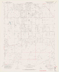 Apple Valley South California Historical topographic map, 1:24000 scale, 7.5 X 7.5 Minute, Year 1971