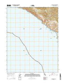 Arched Rock California Current topographic map, 1:24000 scale, 7.5 X 7.5 Minute, Year 2015