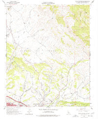 Arroyo Grande NE California Historical topographic map, 1:24000 scale, 7.5 X 7.5 Minute, Year 1965