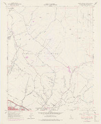 Arroyo Grande NE California Historical topographic map, 1:24000 scale, 7.5 X 7.5 Minute, Year 1965