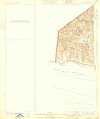 Arroyo Sequit California Historical topographic map, 1:24000 scale, 7.5 X 7.5 Minute, Year 1932