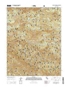 Ascension Mountain California Current topographic map, 1:24000 scale, 7.5 X 7.5 Minute, Year 2015