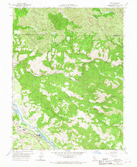 Asti California Historical topographic map, 1:24000 scale, 7.5 X 7.5 Minute, Year 1959