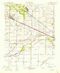Atwater California Historical topographic map, 1:24000 scale, 7.5 X 7.5 Minute, Year 1948