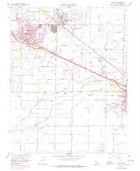 Atwater California Historical topographic map, 1:24000 scale, 7.5 X 7.5 Minute, Year 1960