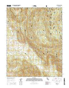 Auberry California Current topographic map, 1:24000 scale, 7.5 X 7.5 Minute, Year 2015